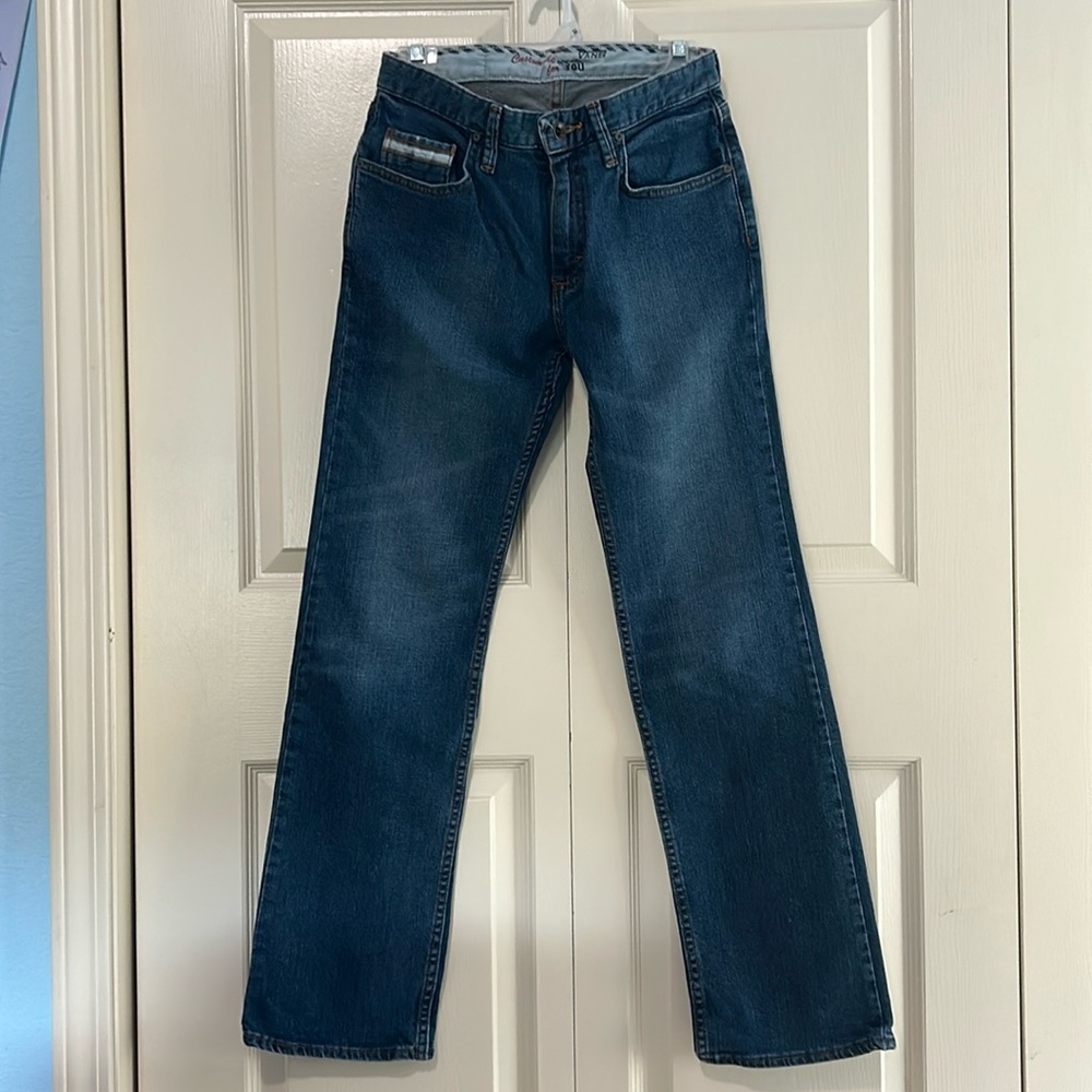 Used jeans by Vans size 28x30, boy
